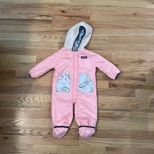 Patagonia baby winter bunting